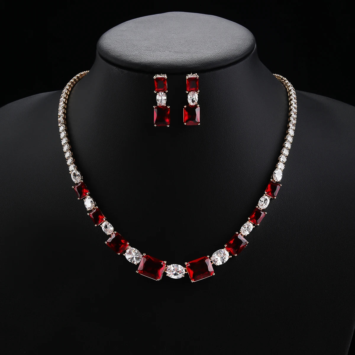 Luxury Sets Wedding Zircon Accessories