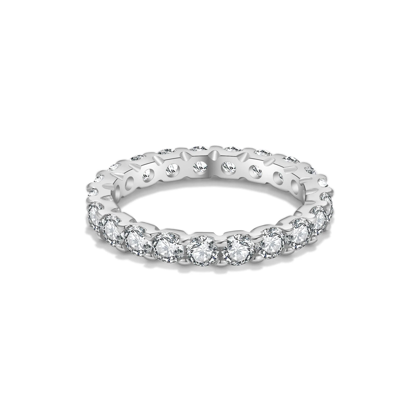 100% 925 Sterling Silver Gold Zircon Luxury Jewelry