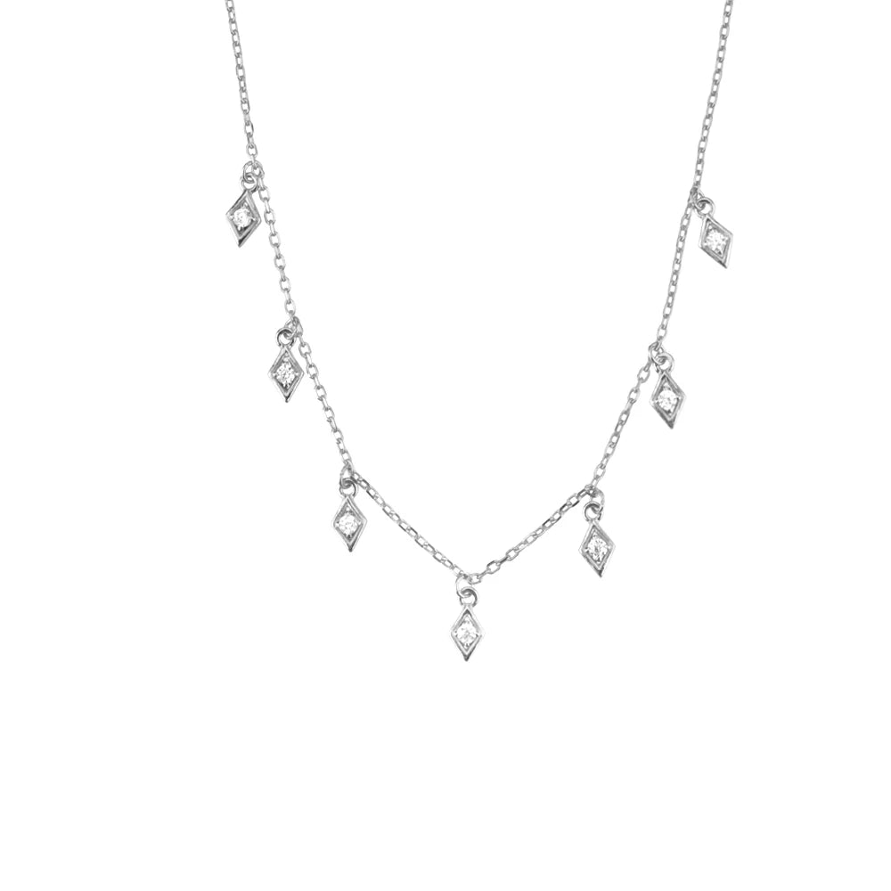 925 Sterling Silver Gold Square Fashion Fine Jewelry Jewelry Party Women