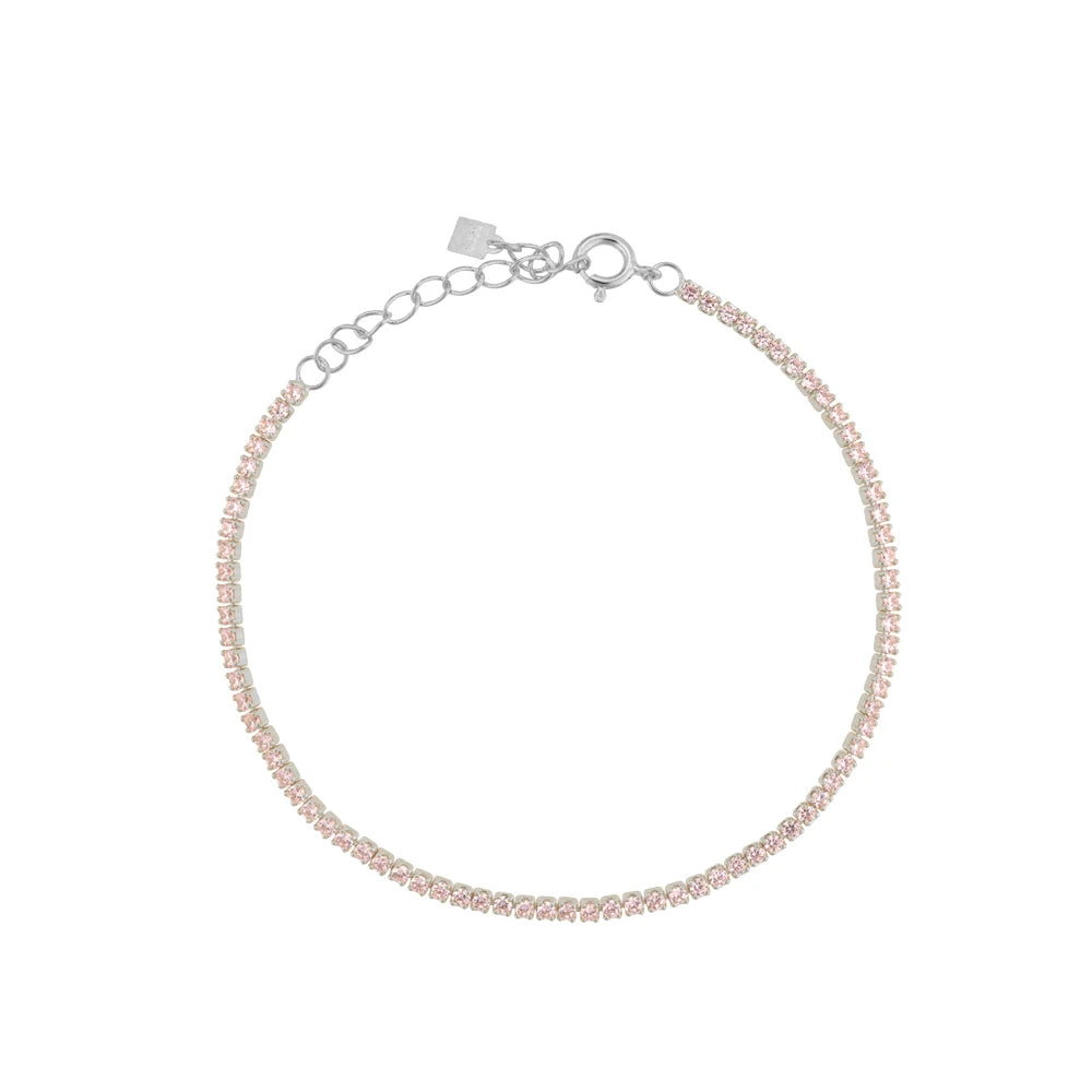 925 Sterling Silver Tennis Zircon