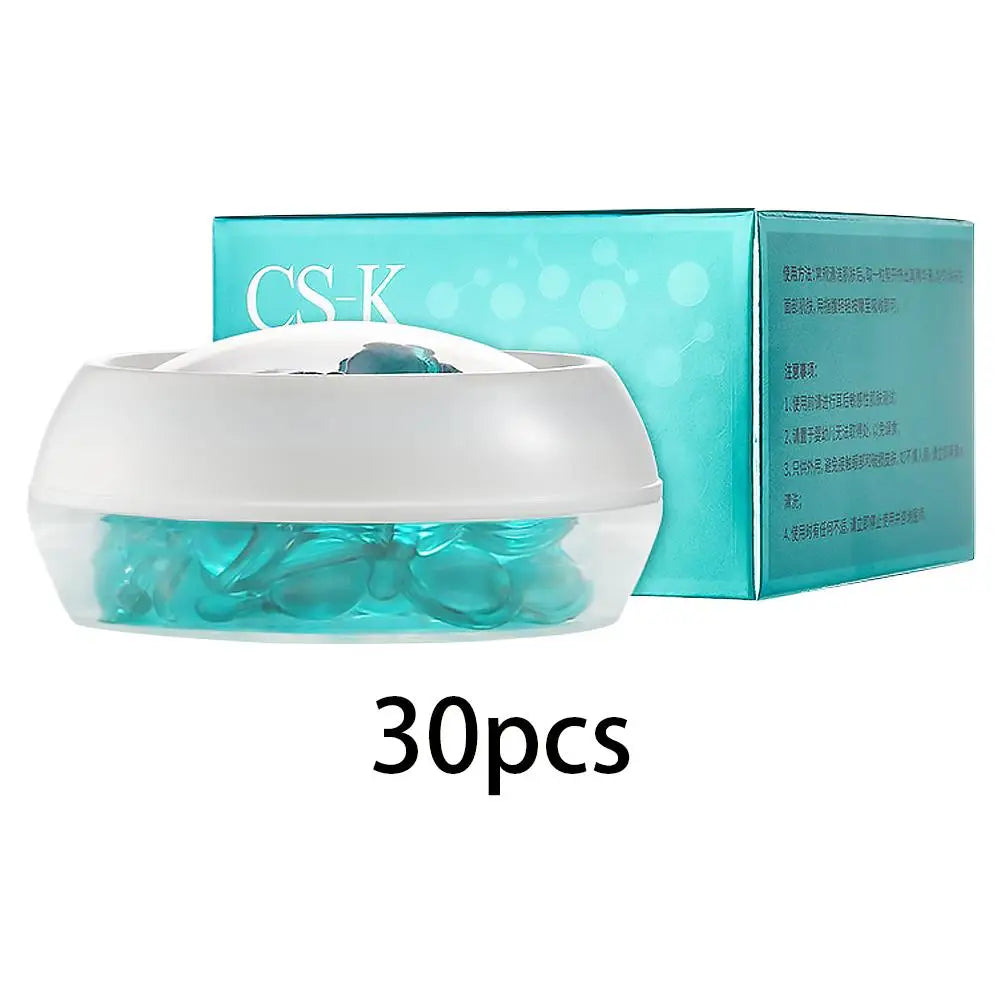 Mercilen Blue Copper Peptide Essence Capsule Essential Oil Facial Serum Moisturizing Nourishing Skin Care For Women