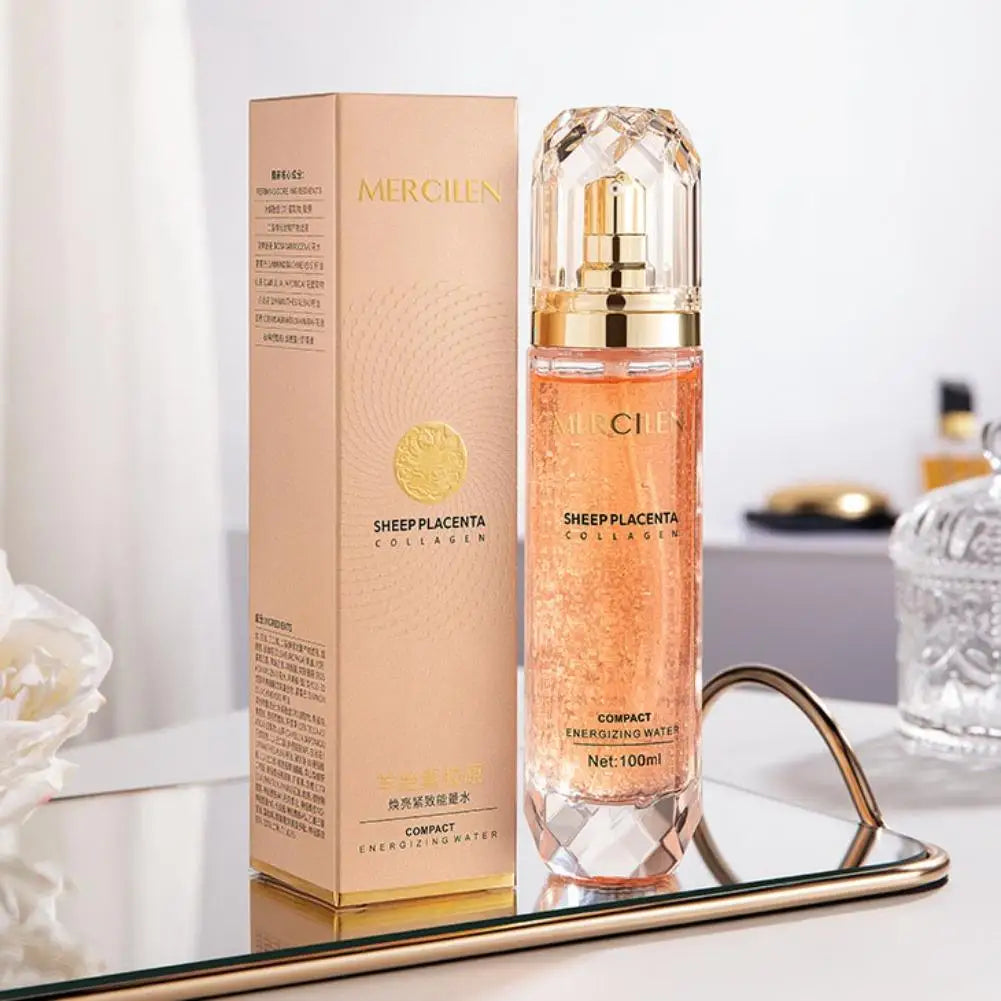 100ml Mercilen Sheep Placenta Essence Deep Nourishing Strengthen Skin Barrier Anti Wrinkle Essence Fine Lines Facial Essence