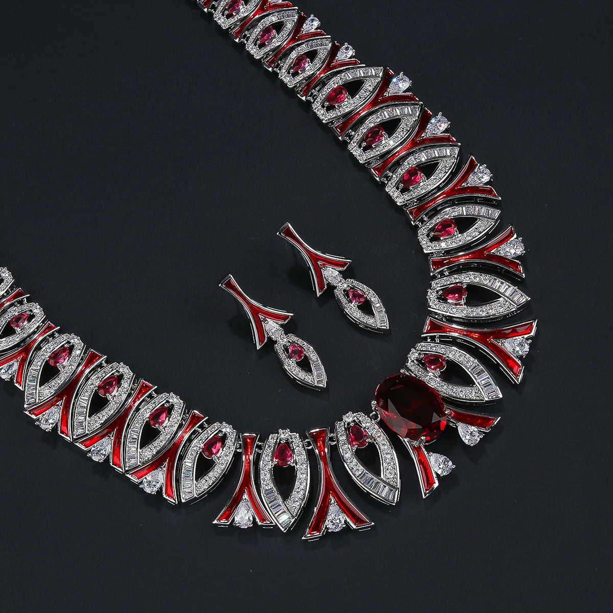 Fashion  Zirconia Set Jewelry