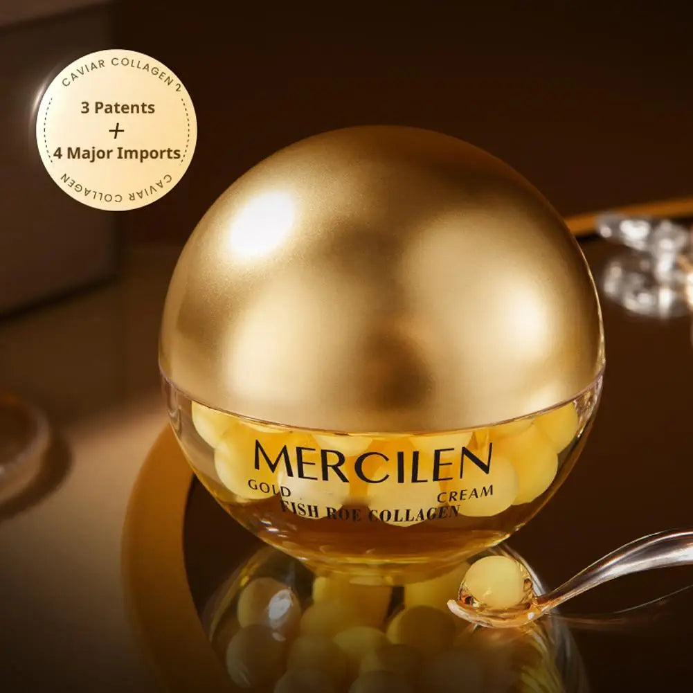 MERcilen Golden Caviar Collagen Cream  Deeply Penetrating Improves Elasticity And Plumpness And Delays Aging Skin Care