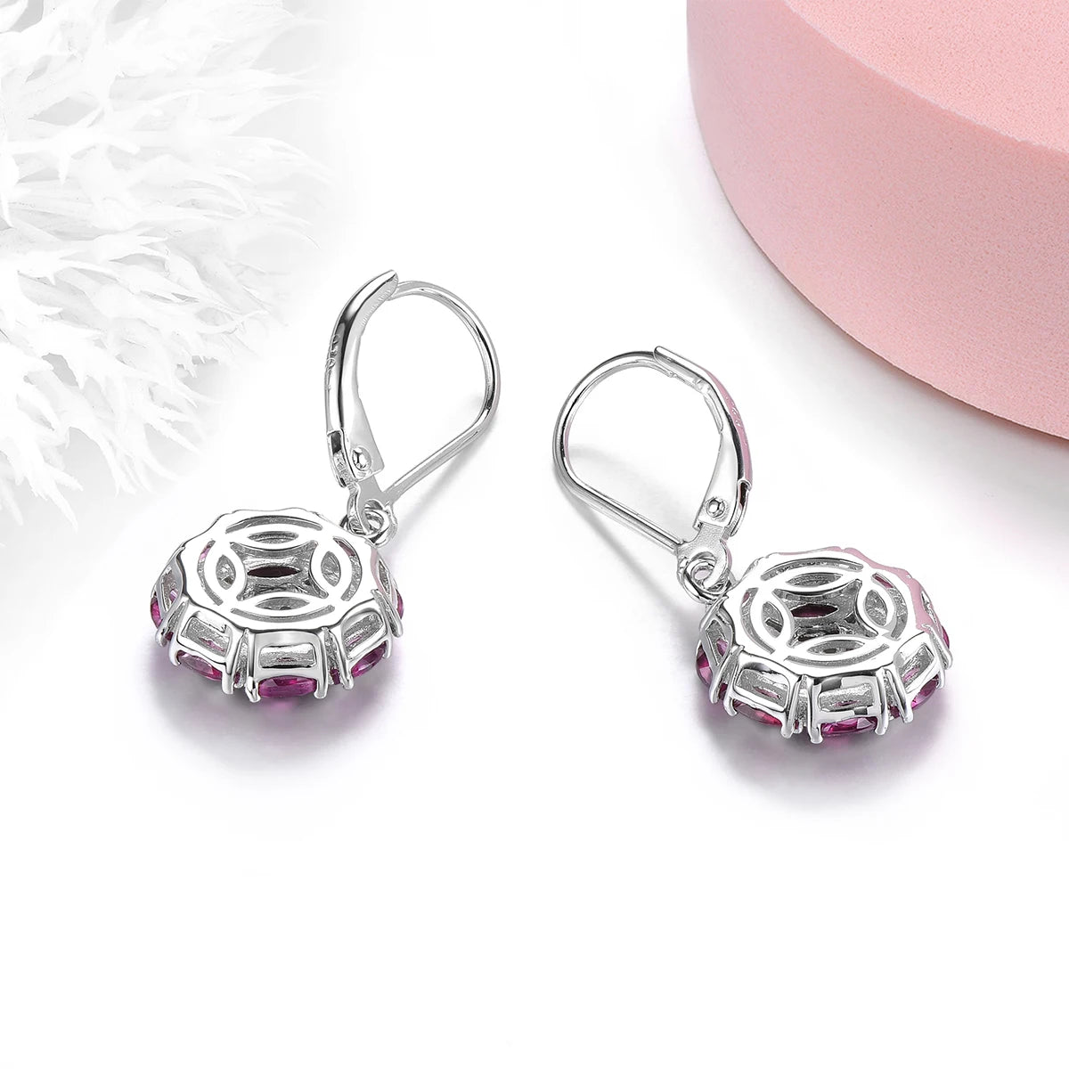 Natural Rhodolite Garnet Sterling Silver \Romantic Garnet Gemstone