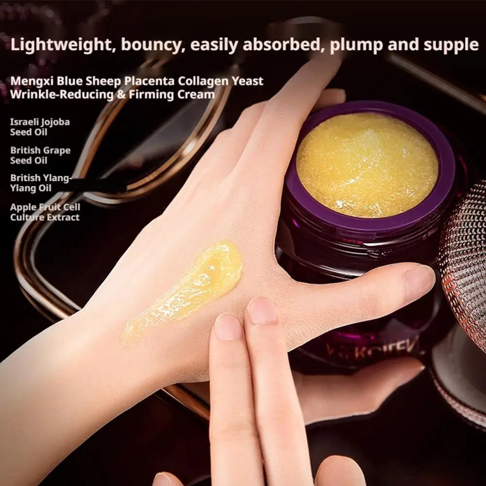 Mercilen Collagen Yeast Sheep Placenta Cream 50g Deep Nourish Smooth Skin Daily Facial Care Moisturizing Cream