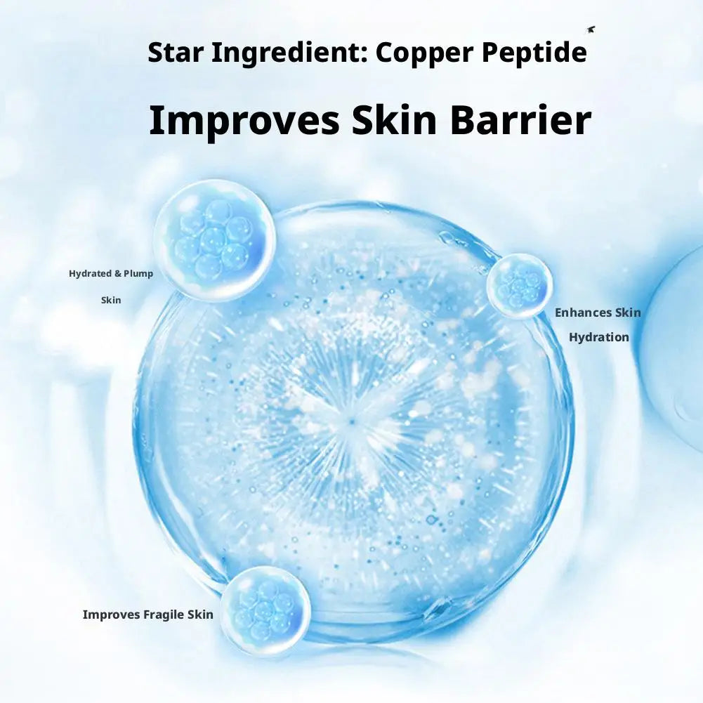 Mercilen Blue Copper Peptide Essence Capsule Essential Oil Facial Serum Moisturizing Nourishing Skin Care For Women