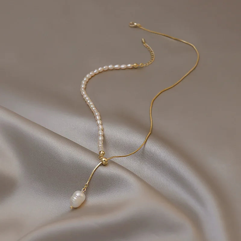 100% Natural Freshwater Pearl 14K Gold  Jewelry