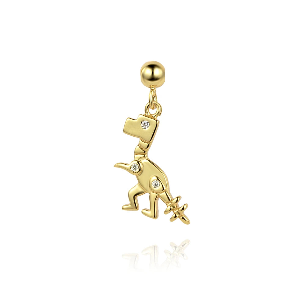 ANDYWEN 925 Sterling Silver Personalize Number 0 to 9 Charm Key Dinosaur Astronaut Bracelet Women Luxury Jewelry Making Gift