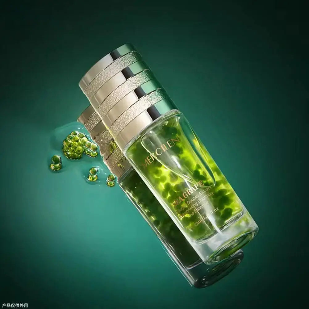 MERCILEN Sea Grape Collagen Essence Nourishing Hydration Reduce Fine Line Wrinkles Anti-aging Improve Sensitivity Skincare Serum