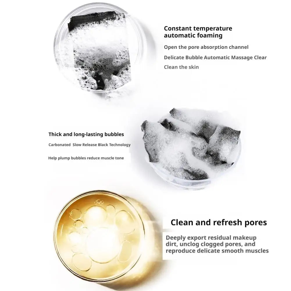 1/5/10/20PCS MERCILEN Breath Bubble Mask Bamboo Charcoal Black Mask Deeply Absorbs, Purifies Pores, And Moisturizing Skin Care