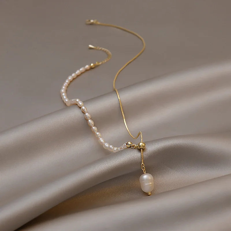 100% Natural Freshwater Pearl 14K Gold  Jewelry