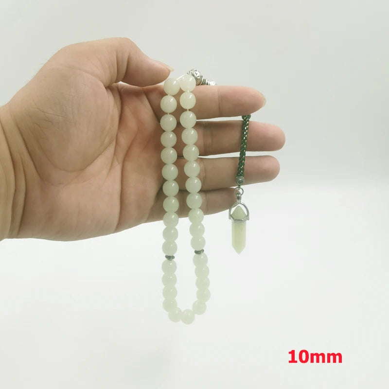 Tasbih Luminous stone misbaha islamic product prayer beads saudi