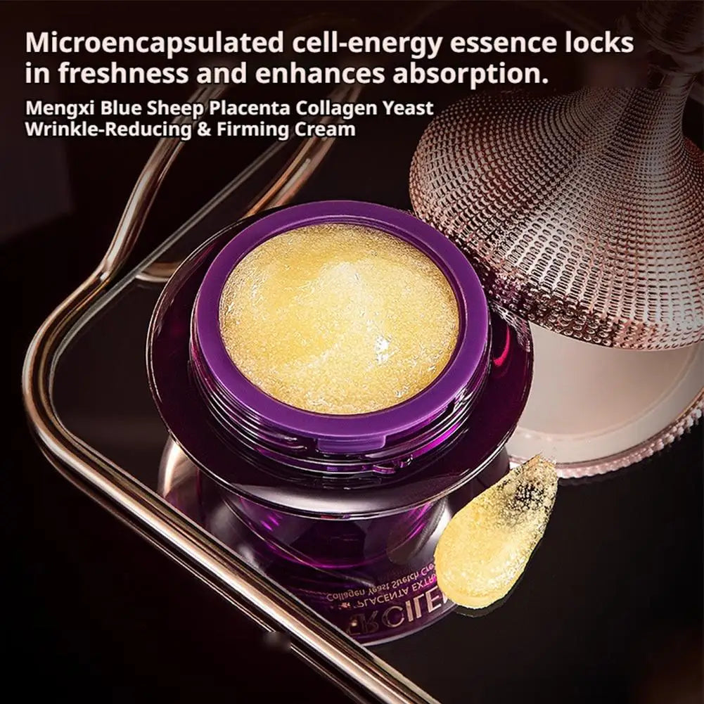 Mercilen Collagen Yeast Sheep Placenta Cream 50g Deep Nourish Smooth Skin Daily Facial Care Moisturizing Cream