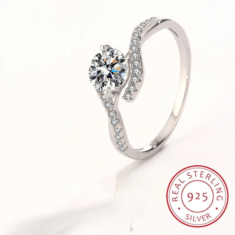 Classic Fashion S925 Silver Romantic Elegant
