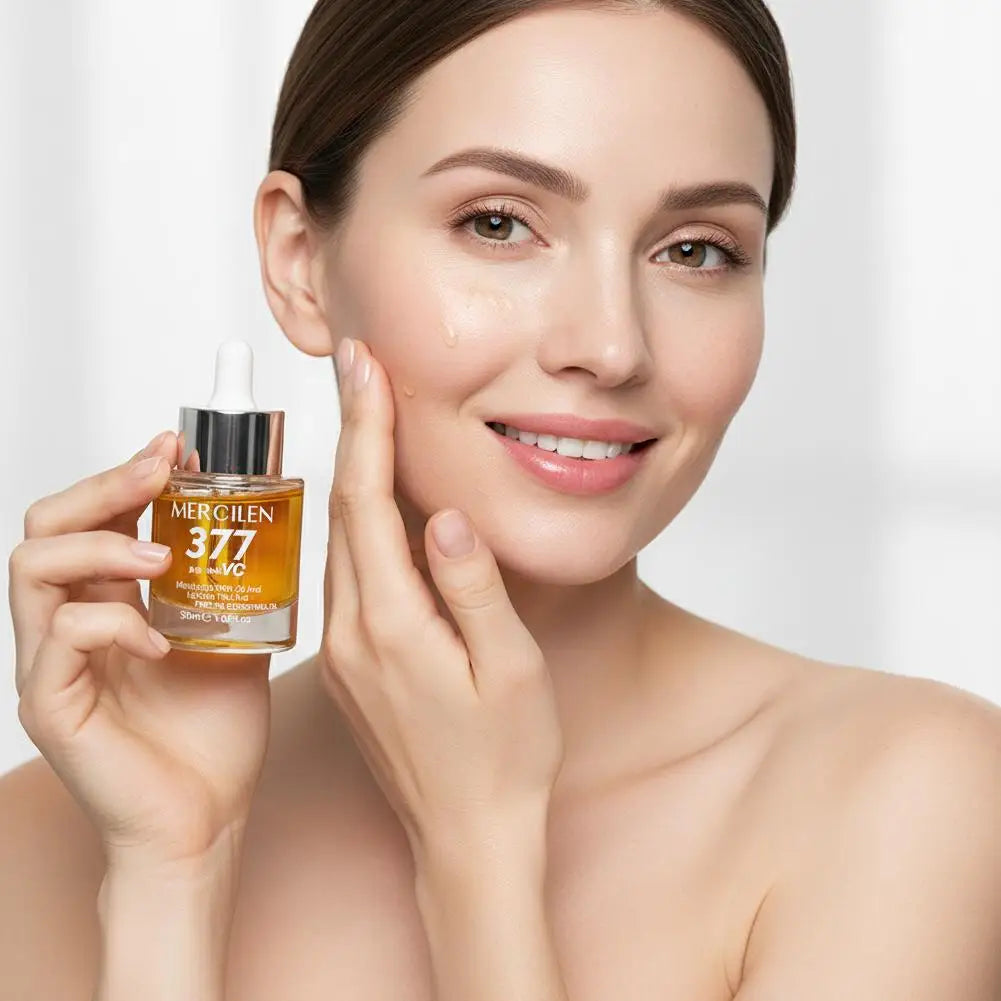 1/2pcs Mercilen 377 VC Essence Oil Facial Care Tightening Moisturizing Brightening Face Serum Korean skin care products
