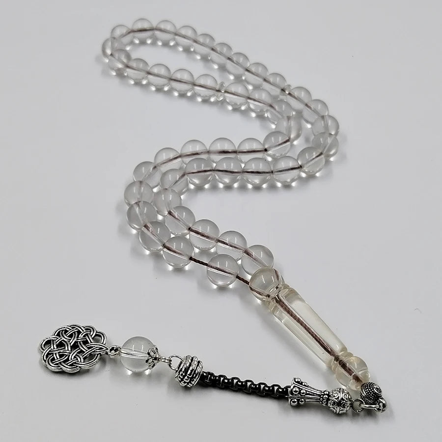 Tasbih transparent resin Muslim  bracelet  Rosary prayer beads arabic accessories islamic fashion bracelet