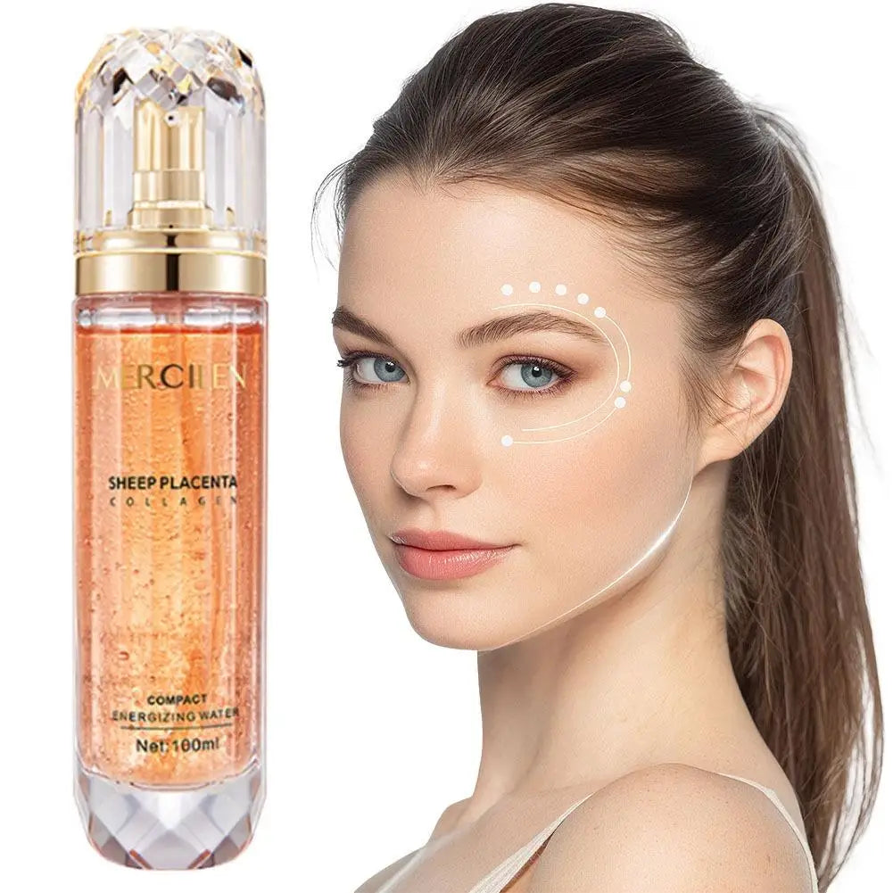 100ml Mercilen Sheep Placenta Essence Deep Nourishing Strengthen Skin Barrier Anti Wrinkle Essence Fine Lines Facial Essence