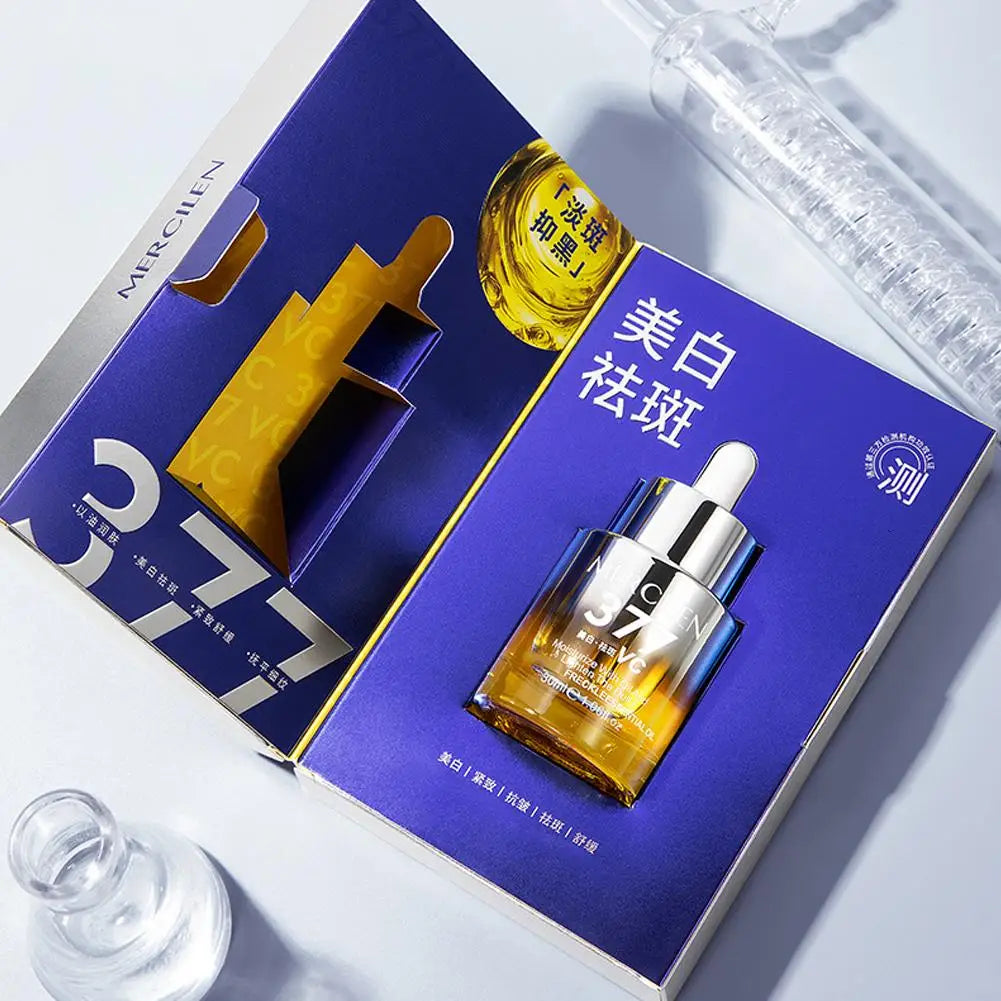 1/2pcs Mercilen 377 VC Essence Oil Facial Care Tightening Moisturizing Brightening Face Serum Korean skin care products